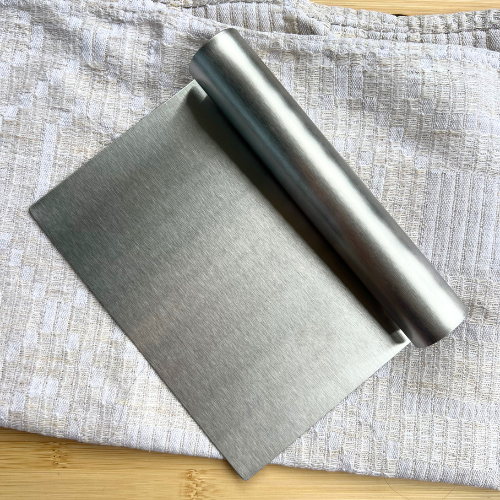 Stainless Steel Dough Cutter & Bench Scraper