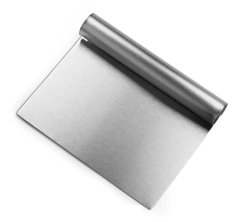 Stainless Steel Dough Cutter & Bench Scraper